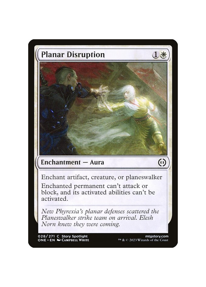 Planar Disruption