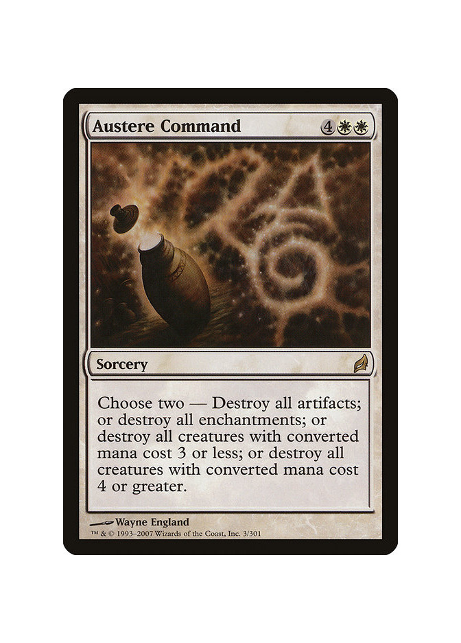Austere Command - Foil