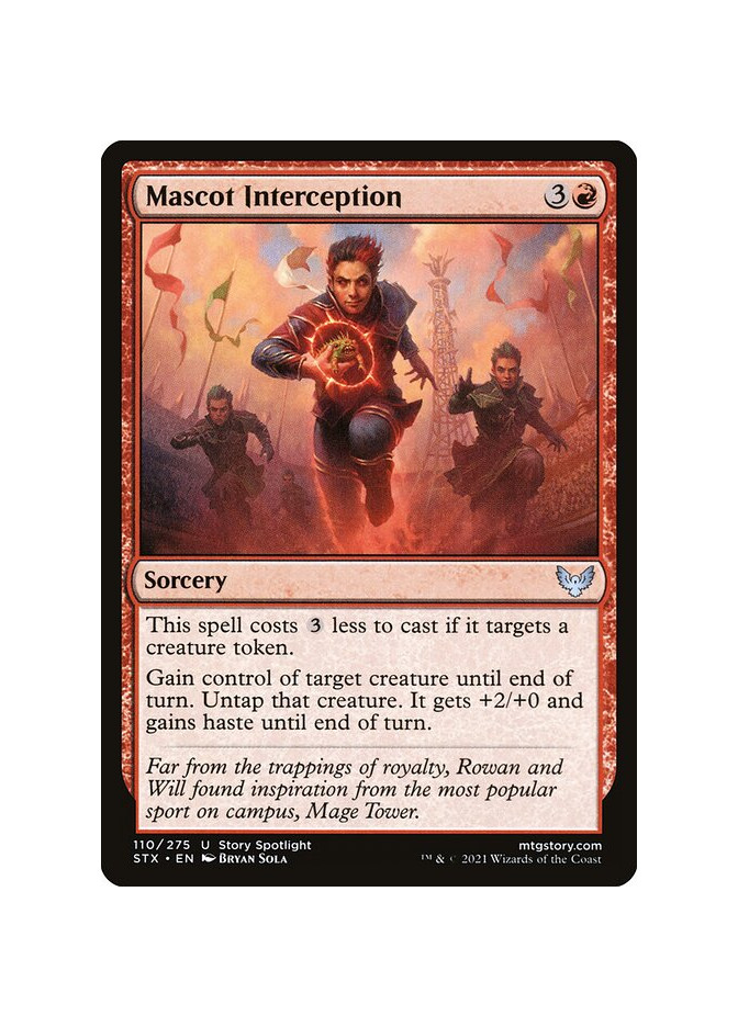 Mascot Interception - Foil