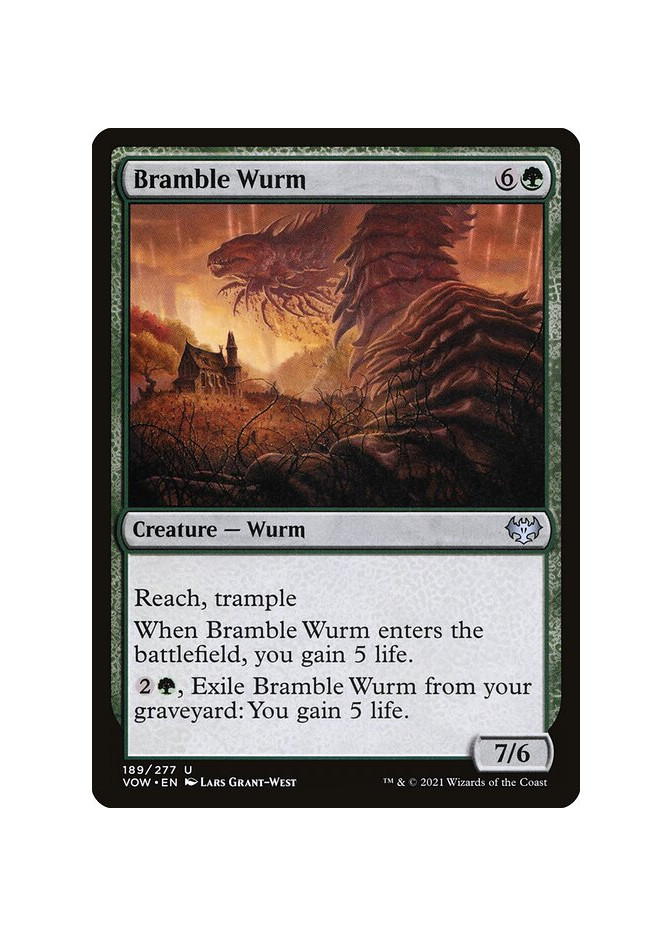 Bramble Wurm - Foil