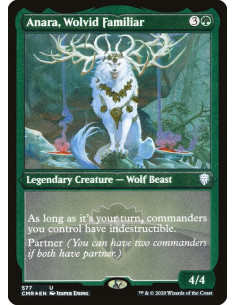 Anara, Wolvid Familiar - Foil