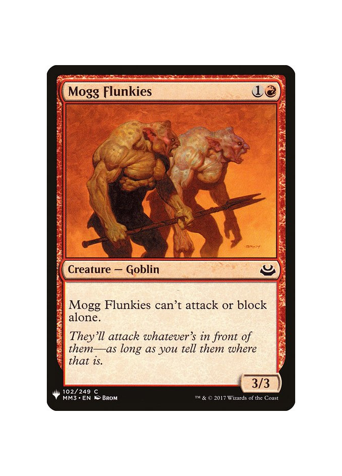 Mogg Flunkies