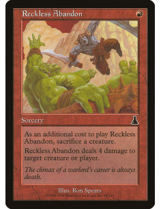 Reckless Abandon - Foil
