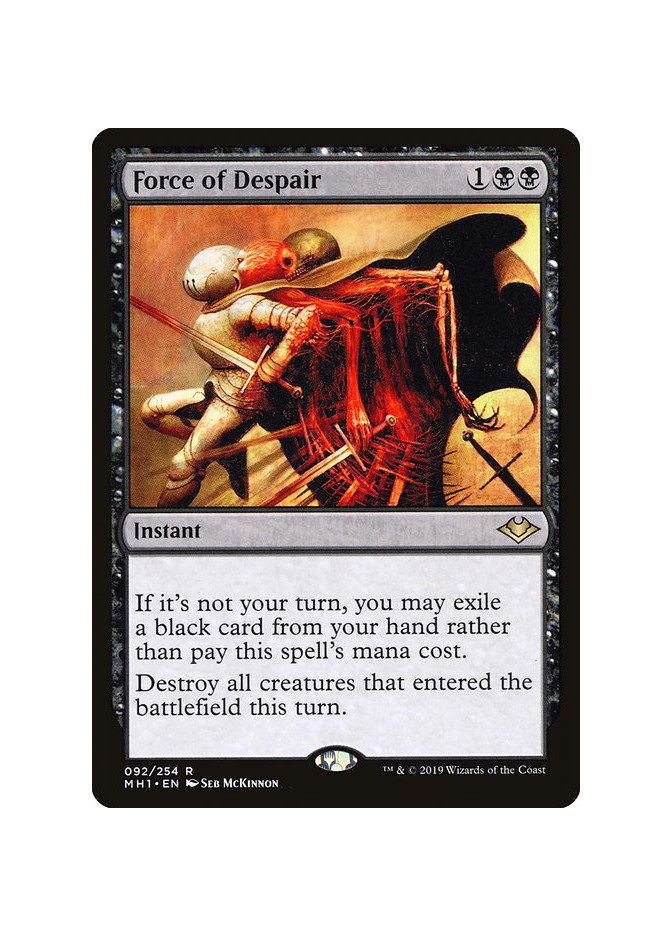 Force of Despair - Foil