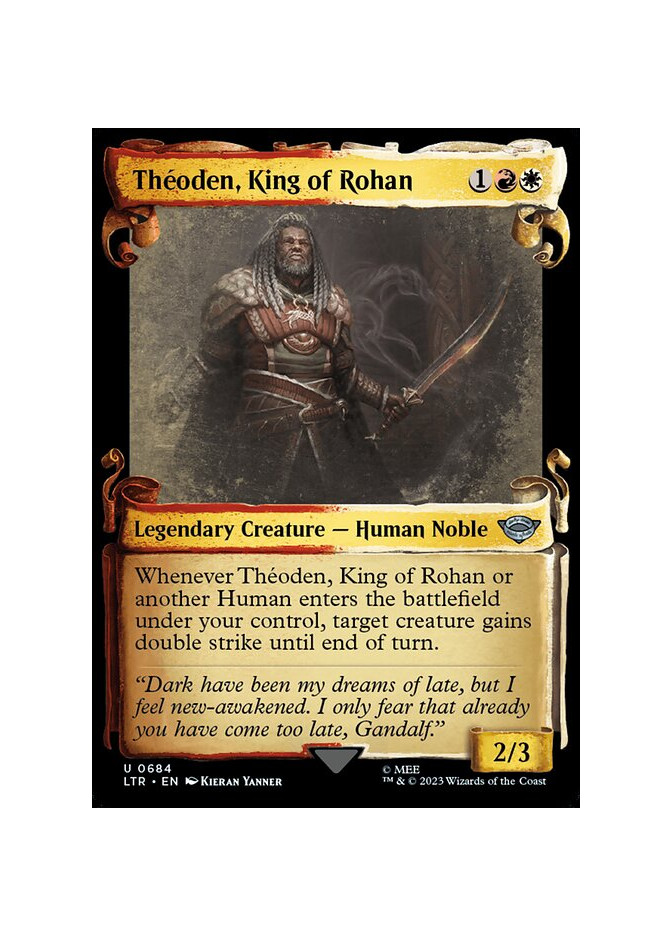 Théoden, King of Rohan - Foil
