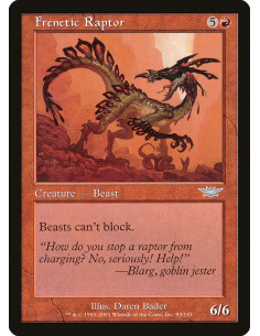 Frenetic Raptor - Foil