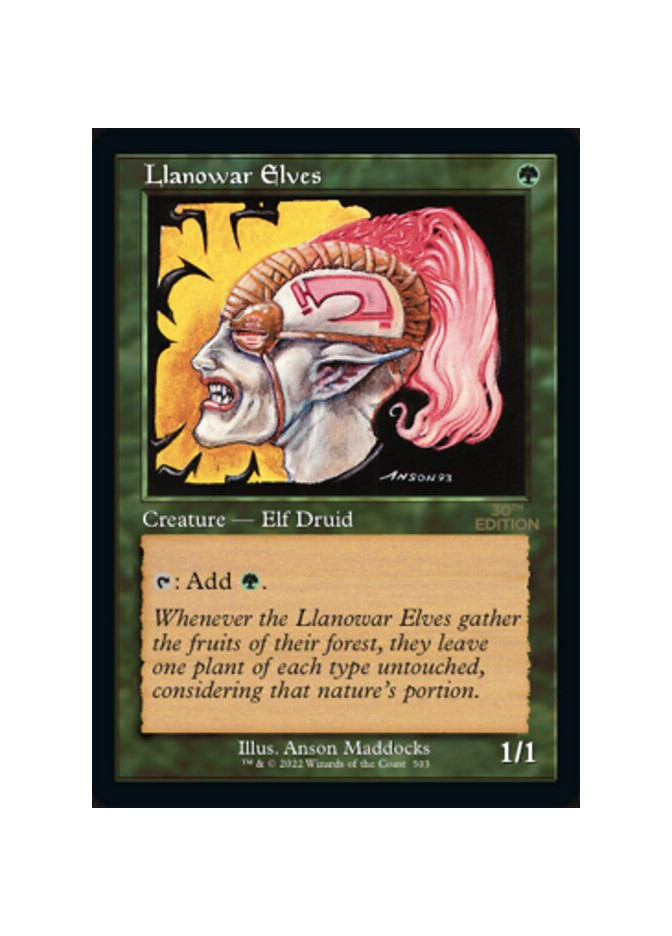 Llanowar Elves
