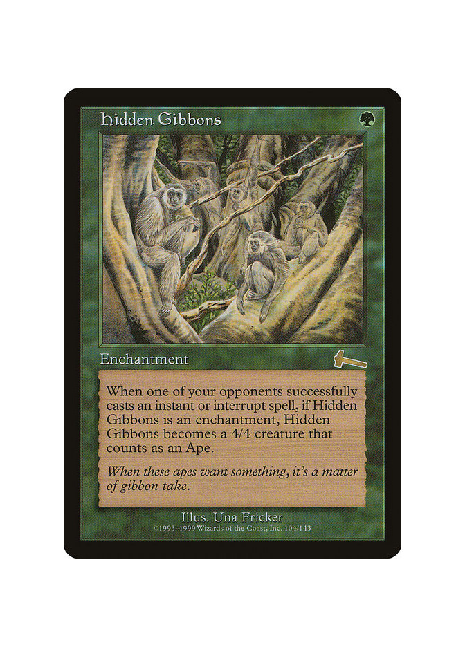 Hidden Gibbons - Foil