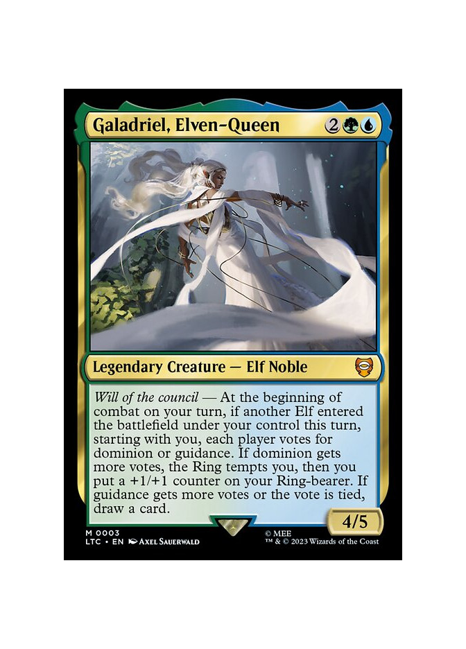 Galadriel, Elven-Queen - Foil