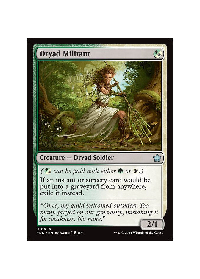 Dryad Militant