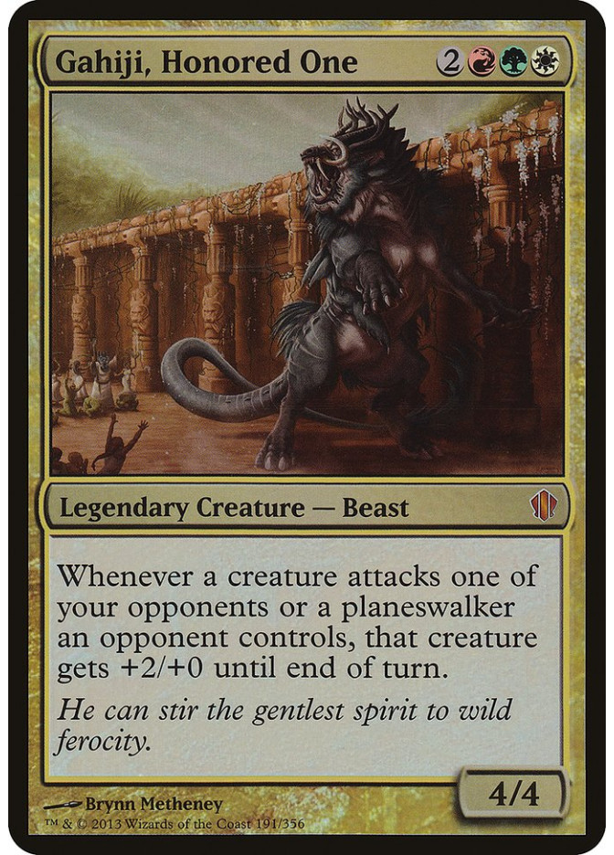 Gahiji, Honored One - Foil