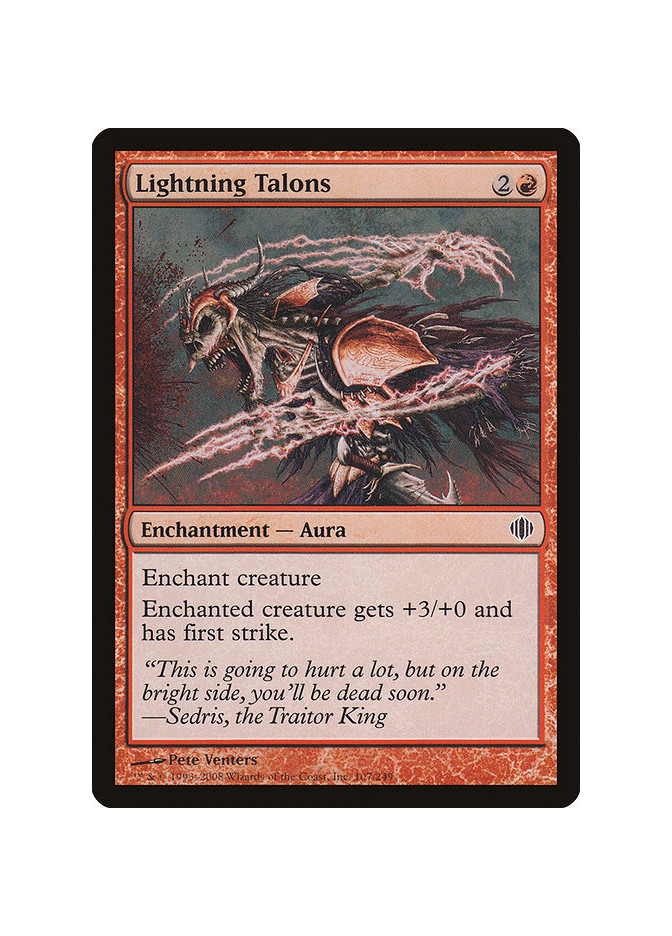Lightning Talons - Foil