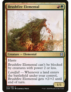 Brushfire Elemental - Foil