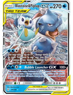 Blastoise & Piplup-GX