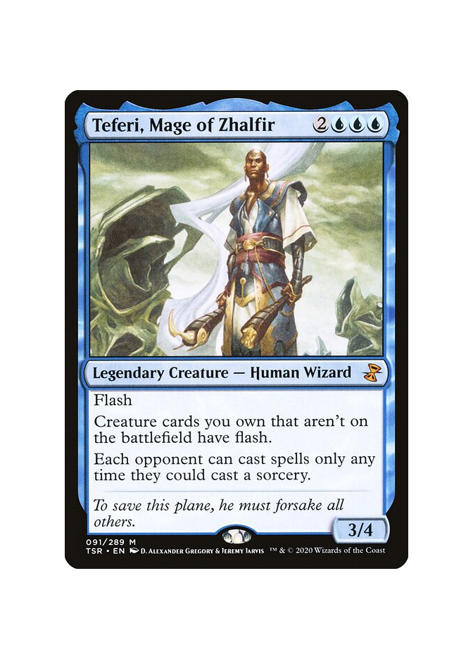 Teferi, Mage of Zhalfir - Foil