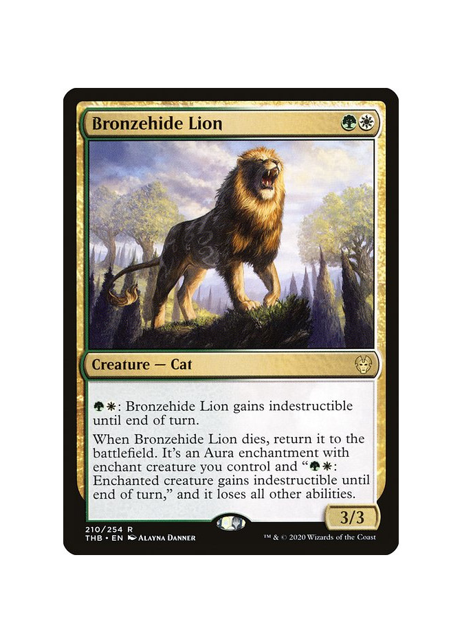 Bronzehide Lion - Foil