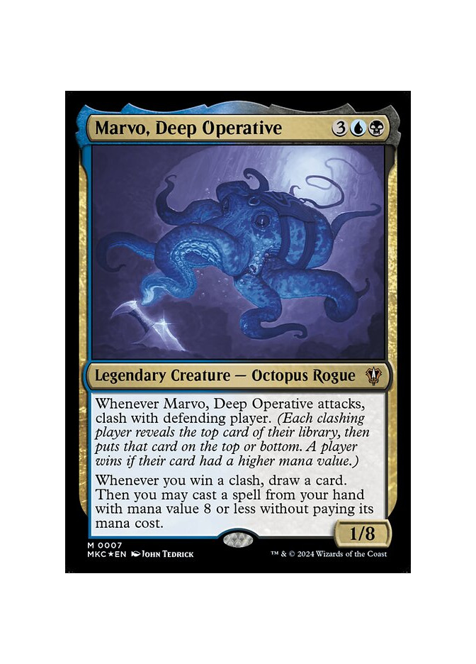 Marvo, Deep Operative - Foil