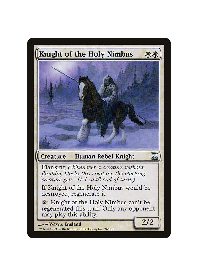 Knight of the Holy Nimbus - Foil