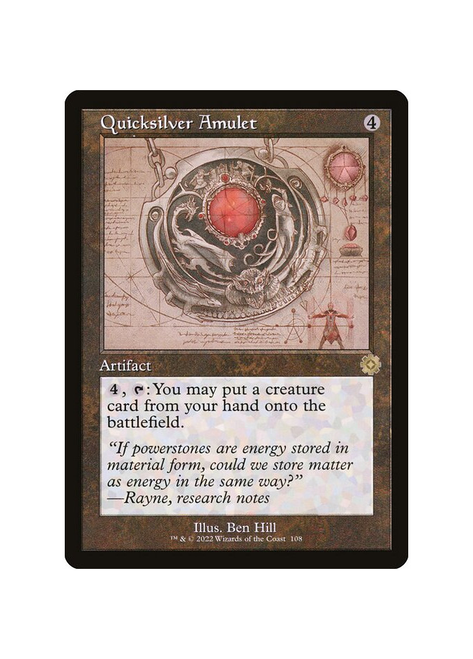 Quicksilver Amulet