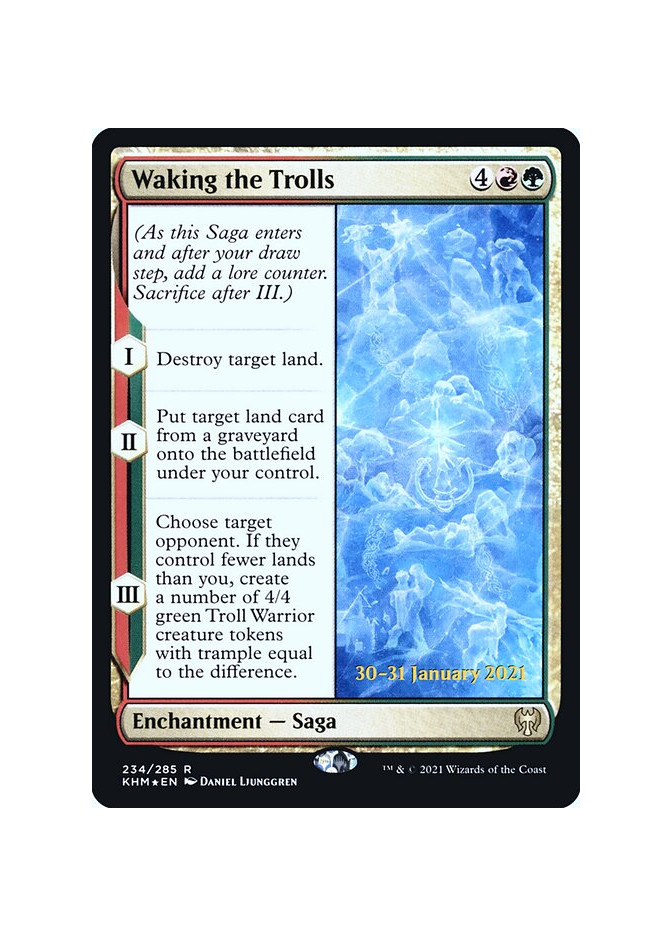 Waking the Trolls - Foil