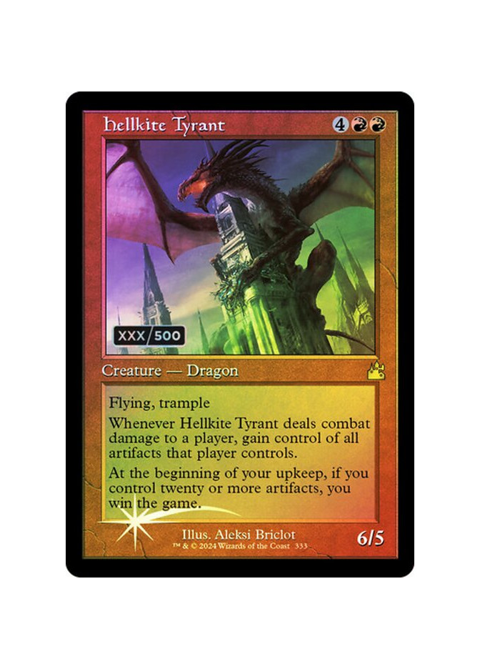 Hellkite Tyrant - Foil