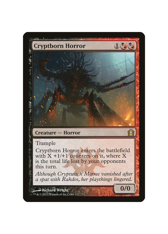 Cryptborn Horror - Foil
