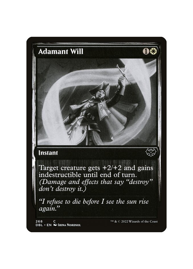Adamant Will - Foil