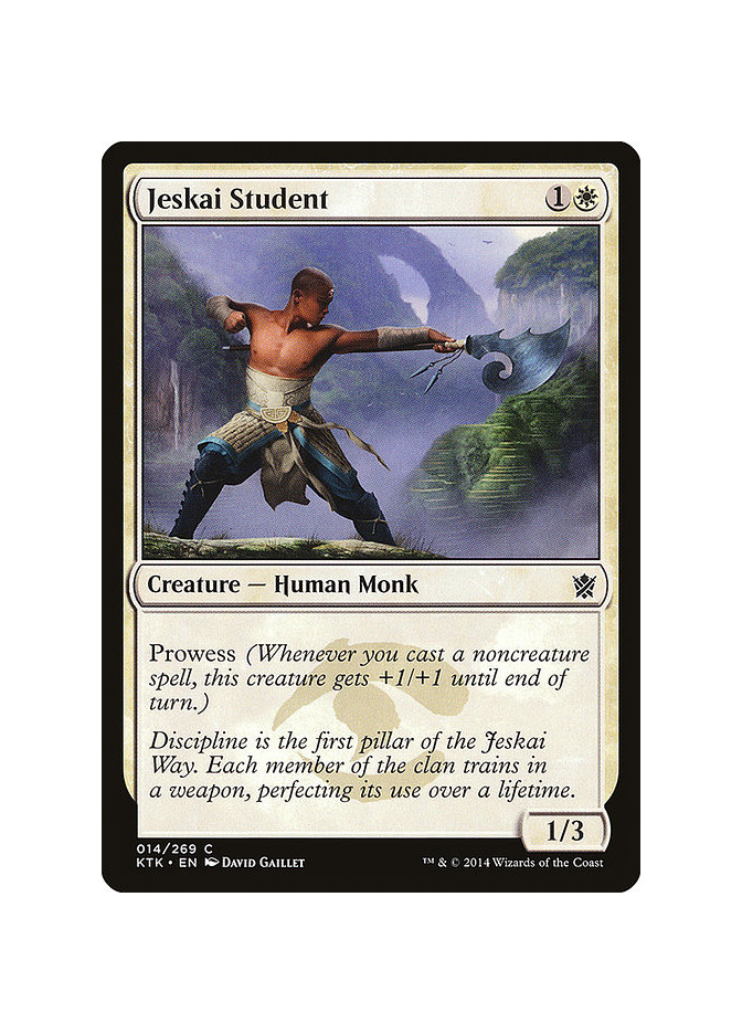 Jeskai Student - Foil