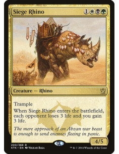 Siege Rhino - Foil