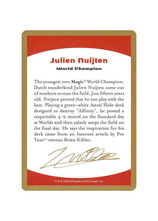 Julien Nuijten Bio