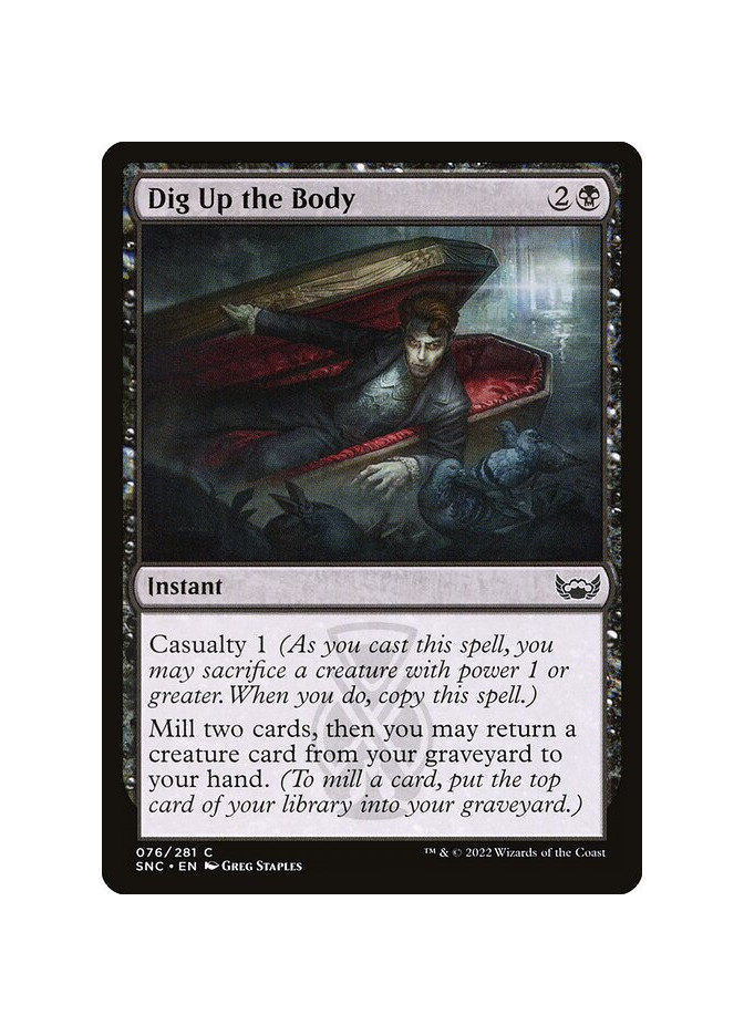 Dig Up the Body