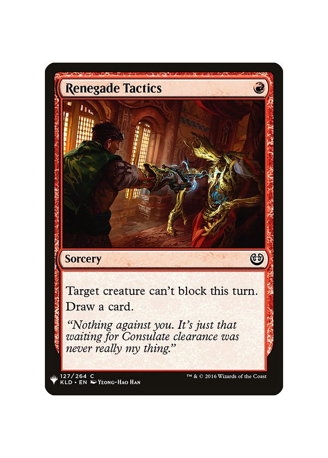 Renegade Tactics