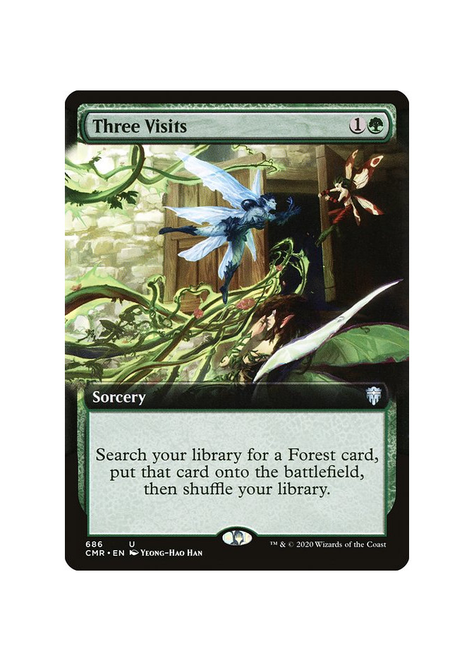Three Visits - Foil