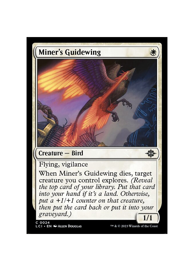 Miner's Guidewing - Foil