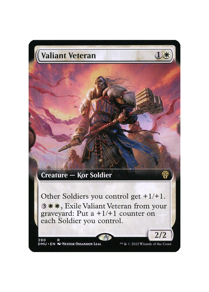 Valiant Veteran - Foil