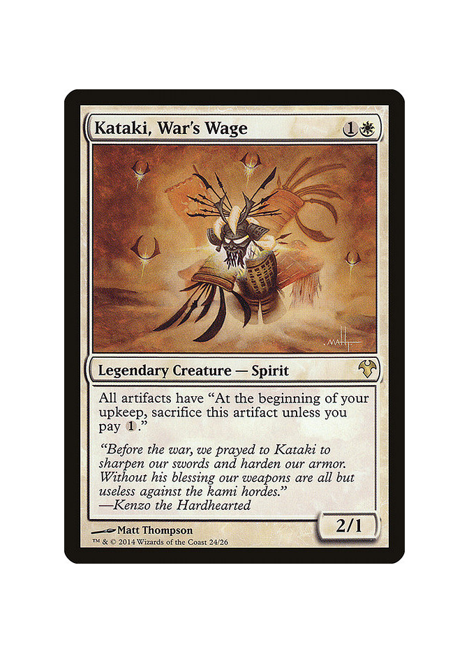 Kataki, War's Wage