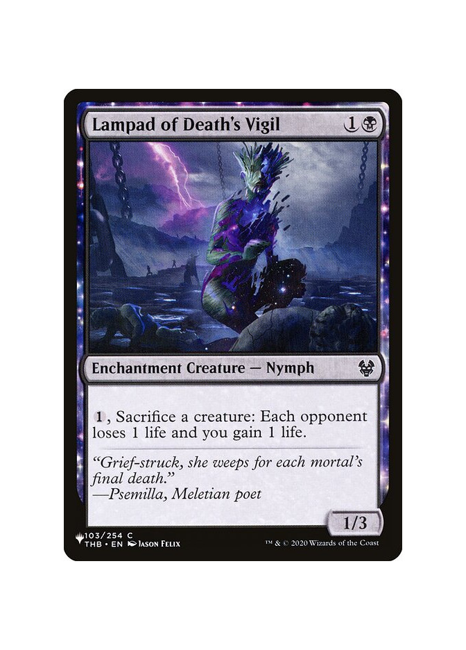 Lampad of Death's Vigil