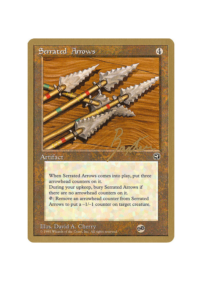 Serrated Arrows