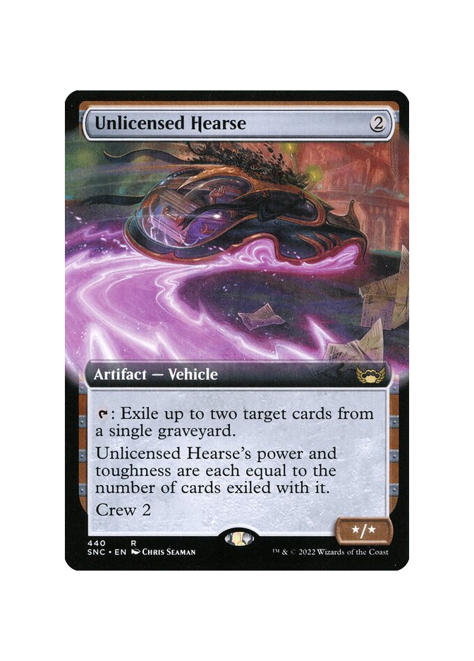 Unlicensed Hearse - Foil