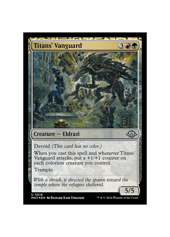 Titans' Vanguard - Foil