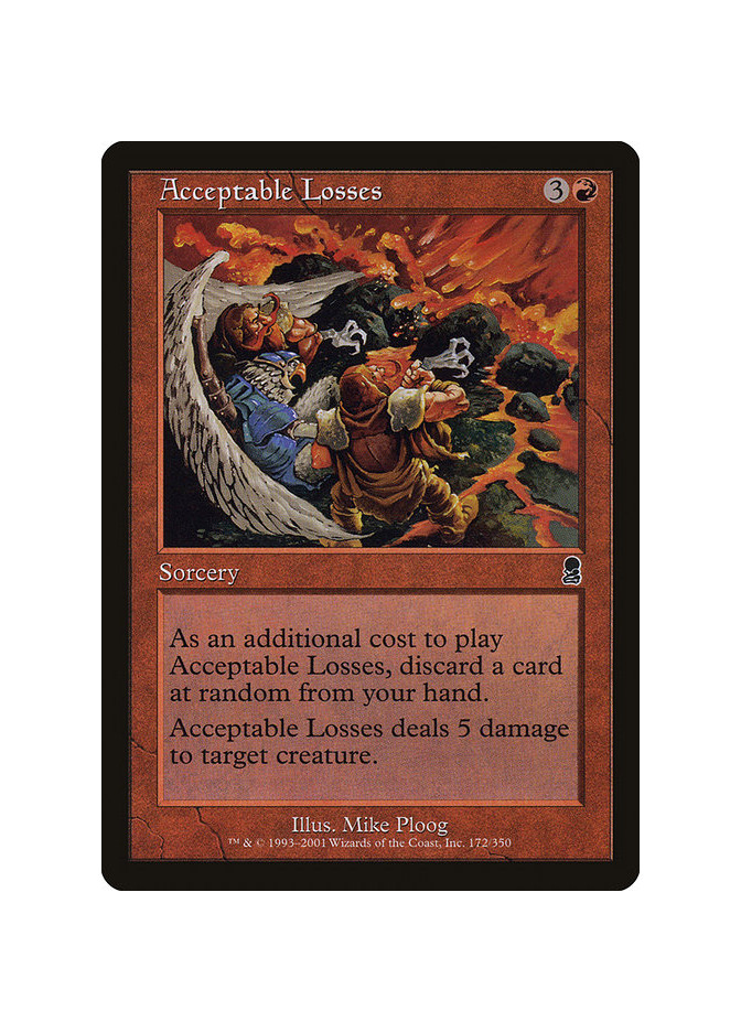 Acceptable Losses - Foil