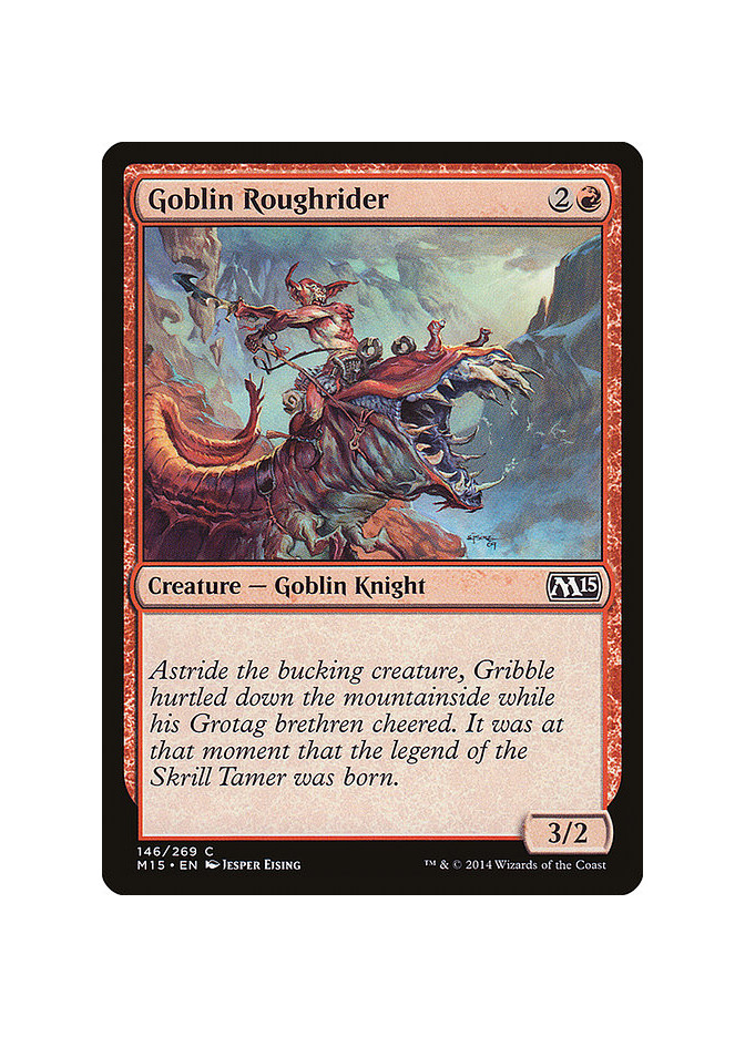 Goblin Roughrider - Foil