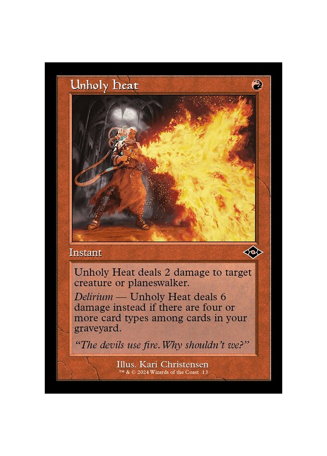 Unholy Heat - Foil