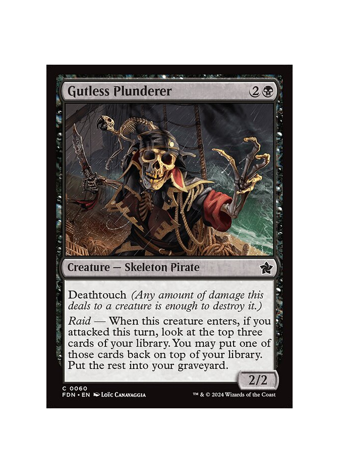 Gutless Plunderer