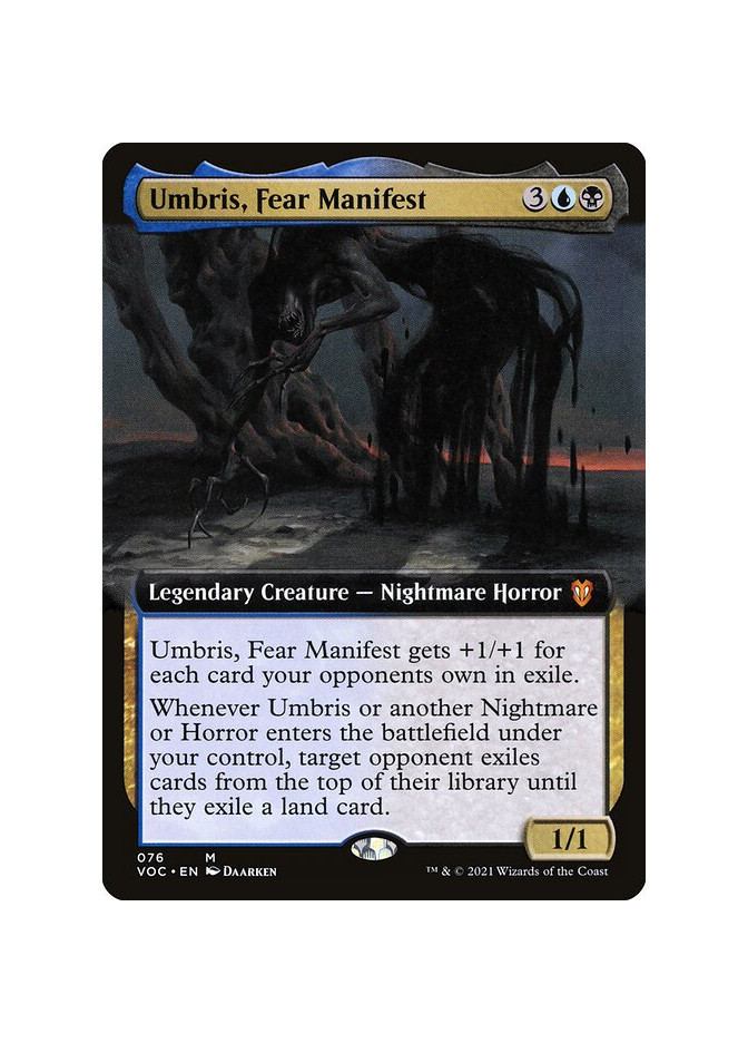 Umbris, Fear Manifest