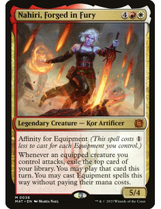 Nahiri, Forged in Fury - Foil
