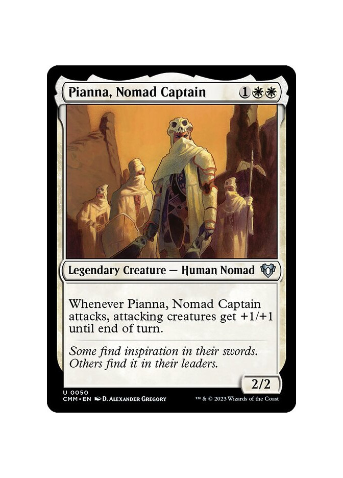 Pianna, Nomad Captain