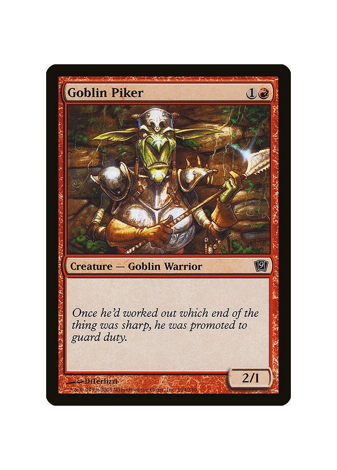 Goblin Piker - Foil