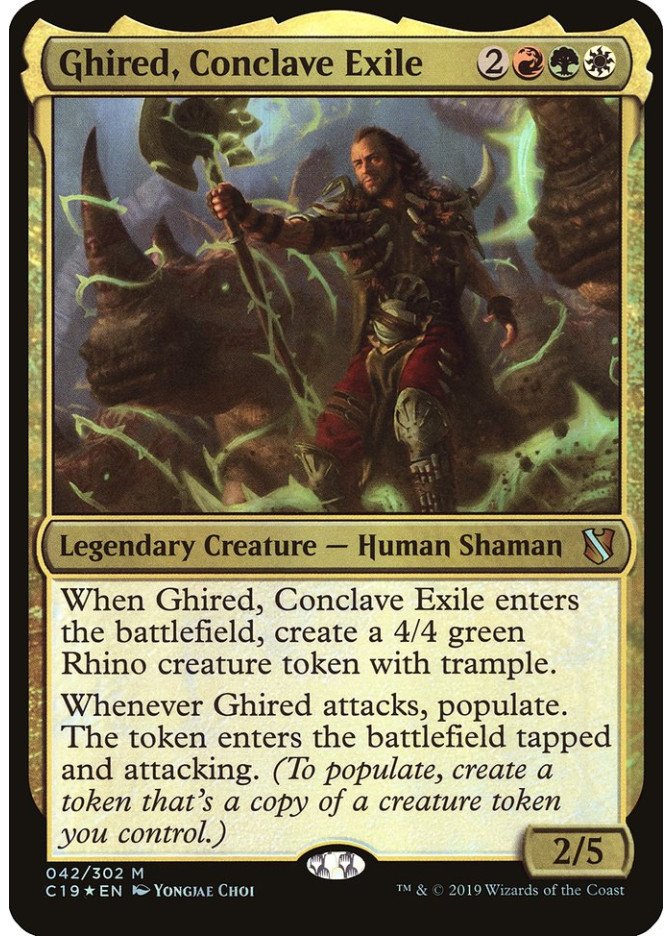 Ghired, Conclave Exile - Foil