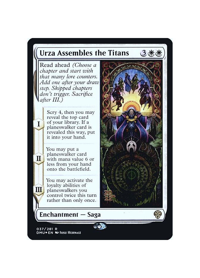 Urza Assembles the Titans - Foil